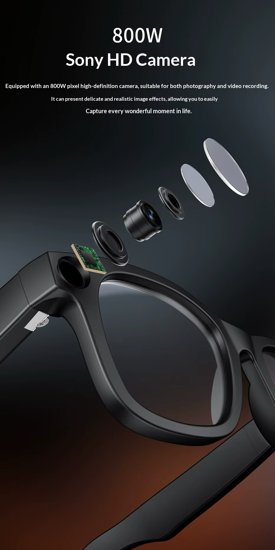  VIZER VISION ELITE with a camera attachment and Sony HD camera branding on a dark background